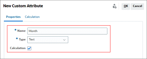 Select Calculation checkbox